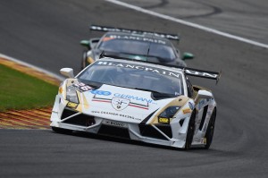 Alberto Cerqui a Spa (B) nel quarto round del Lamborghini Super Trofeo Europe 2014