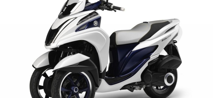 Il nuovo scooter Yamaha Tricity