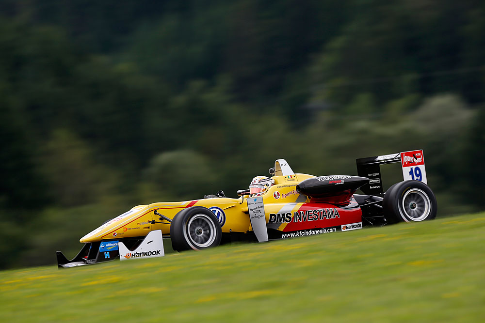 Antonio Giovinazzi al successo in Austria