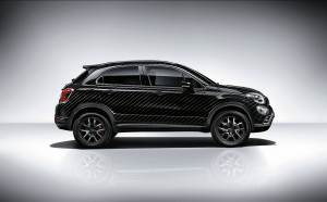 Esordio della showcar Fiat 500X “Black Tie”