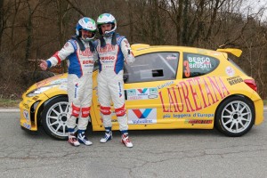 Continua la cavalcata di Omar Bergo al Rally Lana 2015  dopo la terza prova speciale