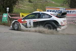 AL LIBURNA RONDE TERRA VITTORIA DI BERTIN-ZAMBONI SU CITROEN C4 WRC DI STRETTA MISURA SU TADDEI-GRASSI