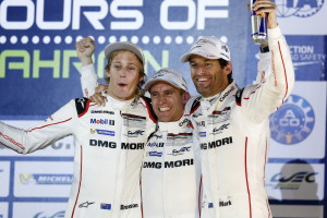 Porsche 919 Hybrid, Porsche Team: Brendon Hartley, Timo Bernhard, Mark Webber (l-r)