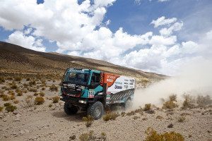 516 VAN GENUGTEN TON VAN LIMPT ANTON VAN EERD PETER (nld) IVECO action during the Dakar 2016 Argentina Bolivia, Etape 4 - Stage 4, Jujuy - Jujuy,  from  January 6, 2016 , Argentina - Photo Frederic Le Floc'h / DPPI