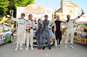 podio rally casciana 2105