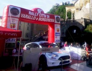 Rally Varalloo016 Partenza Spoldi-Urban