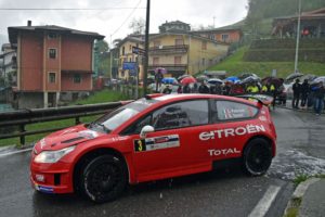 Luca Pedersoli, Anna Tomasi (Citroen C4 WRC #3)