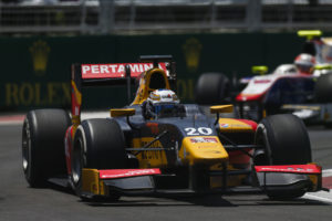 2016 GP2 Series Round 3 Baku, Azerbaijan. Saturday 18 June 2016. Antonio Giovinazzi (ITA, PREMA Racing)  Photo: Sam Bloxham/GP2 Series Media Service. ref: Digital Image _SB_3625