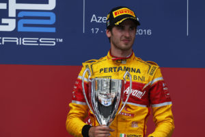 2016 GP2 Series Round 3 Baku, Azerbaijan. Saturday 18 June 2016. Antonio Giovinazzi (ITA, PREMA Racing)  Photo: Sam Bloxham/GP2 Series Media Service. ref: Digital Image _SB_3807