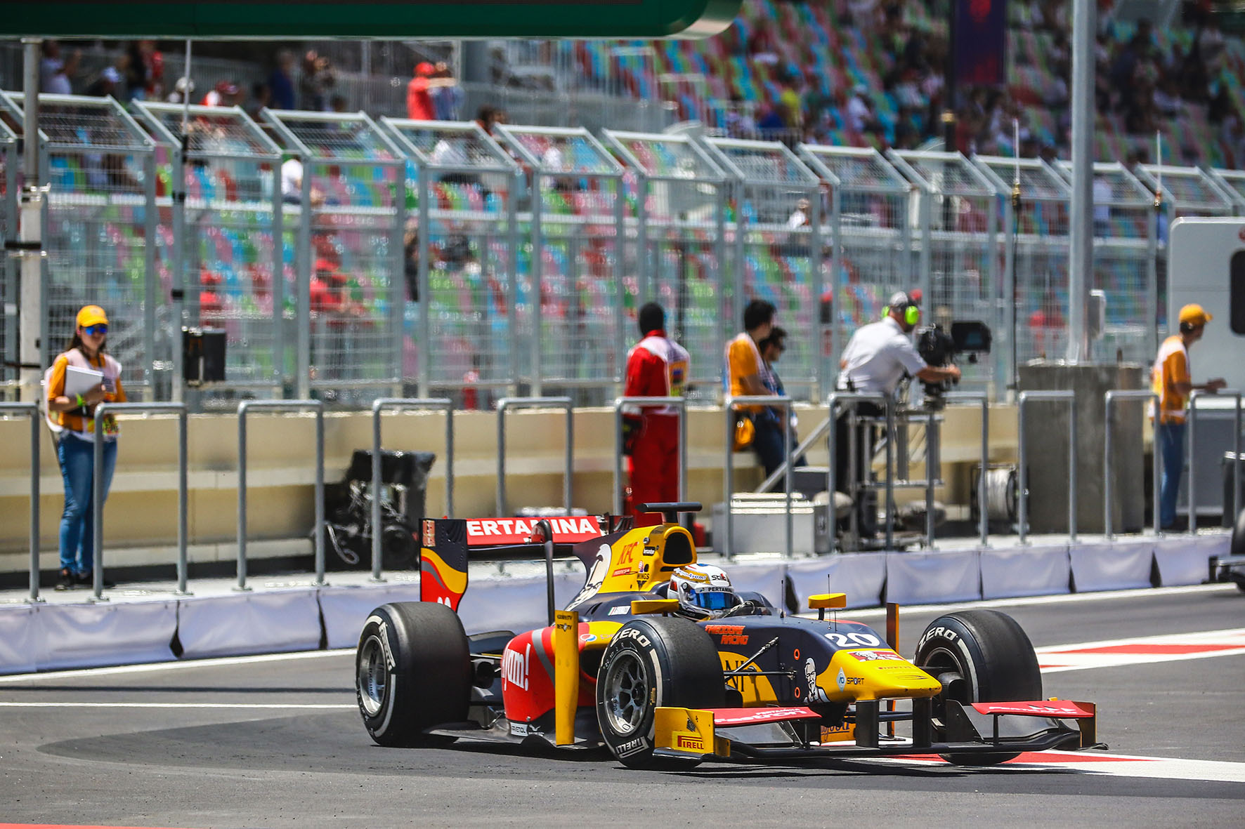 Antonio Giovinazzi a Baku 2016 Antonio Giovinazzi a Baku 2016