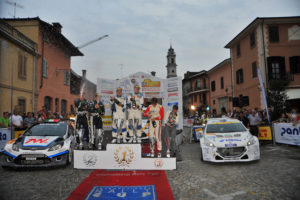 Podio rally Valli Cuneesi 16 foto Magnano